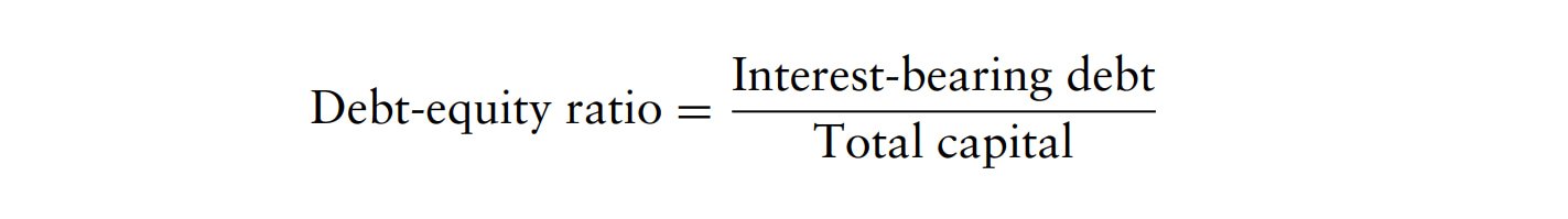 Debt-Equity Ratio Formula