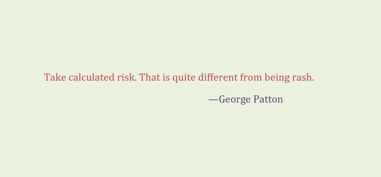 Quote on- Sustainability Risk